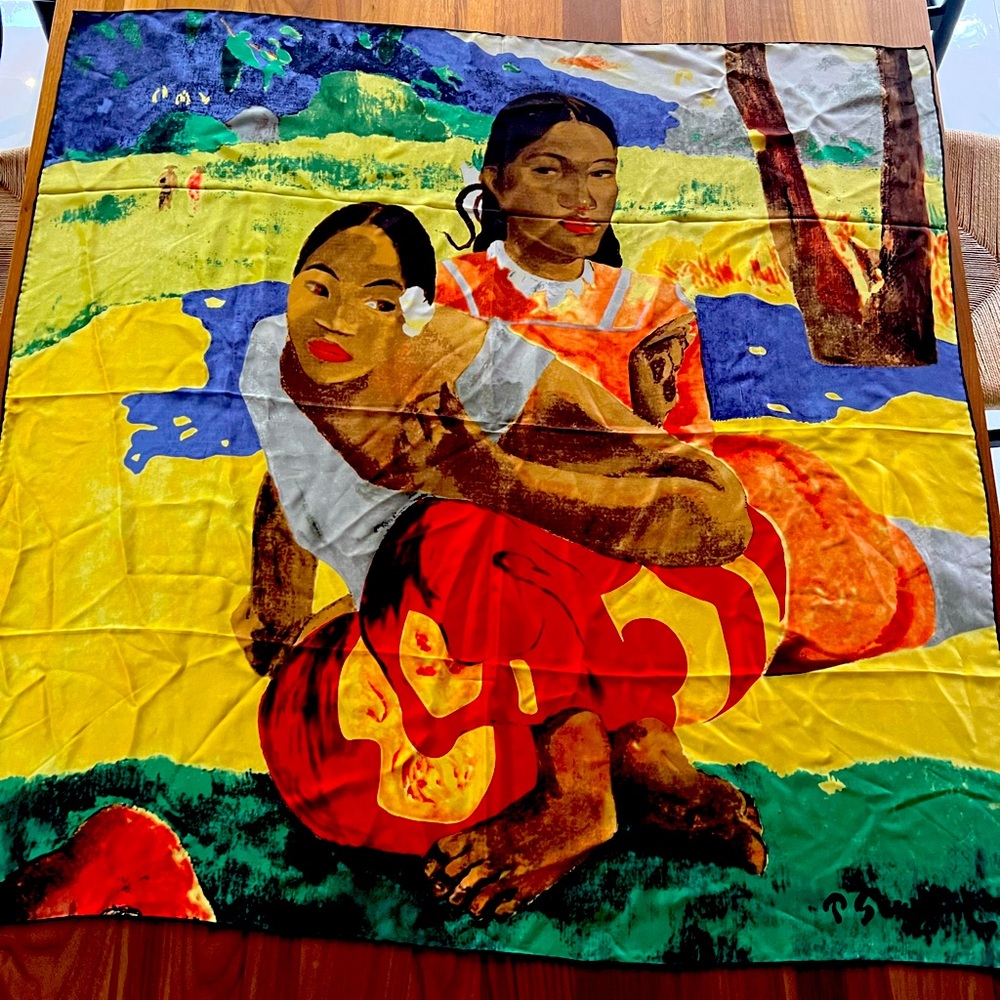 Gauguin Vintage silk scarf